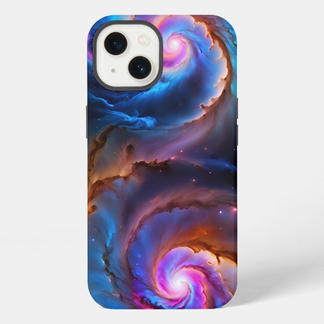 Coque iPhone « Celestium » - Nébuleuse et galaxies (Verso)