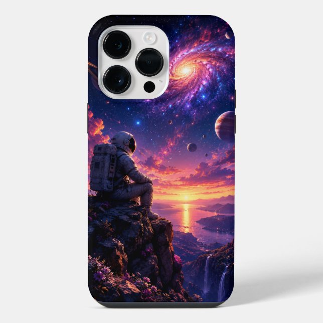 Coque iPhone Cell Phone Case Rests the Astronaut (Verso)