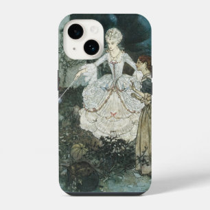 Coque Pour iPhone 14 Cendrillon marraine fée vintage par Edmund Dulac