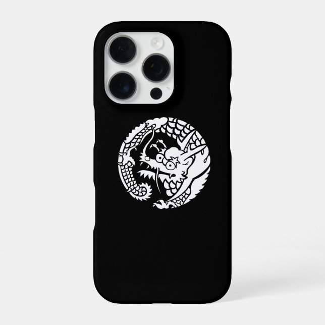Coque iPhone Cercle du dragon de la secte Nichiren (Verso)