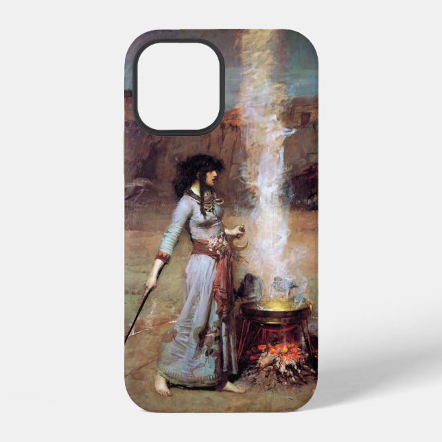 Coque iPhone Cercle magique, John William Waterhouse (Verso)