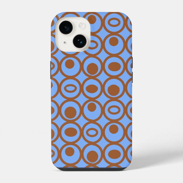 Coque iPhone Cercles en cercles (Verso)