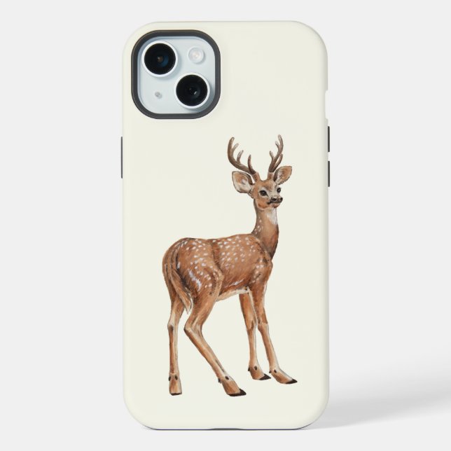 Coque iPhone Cerf (Verso)