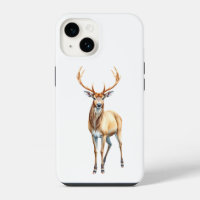 cerf aux bois magnifiques