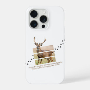 Coque iPhone 15 Pro Cerf de l'âme de la forêt