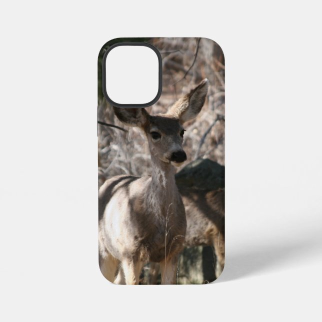 Coque iPhone Cerf disant bonjour (Verso)