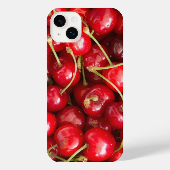 Coque iPhone Cerise douce (Verso)