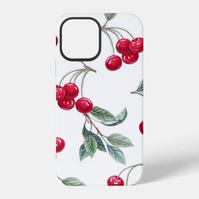 Coque iPhone Cerises (Verso)