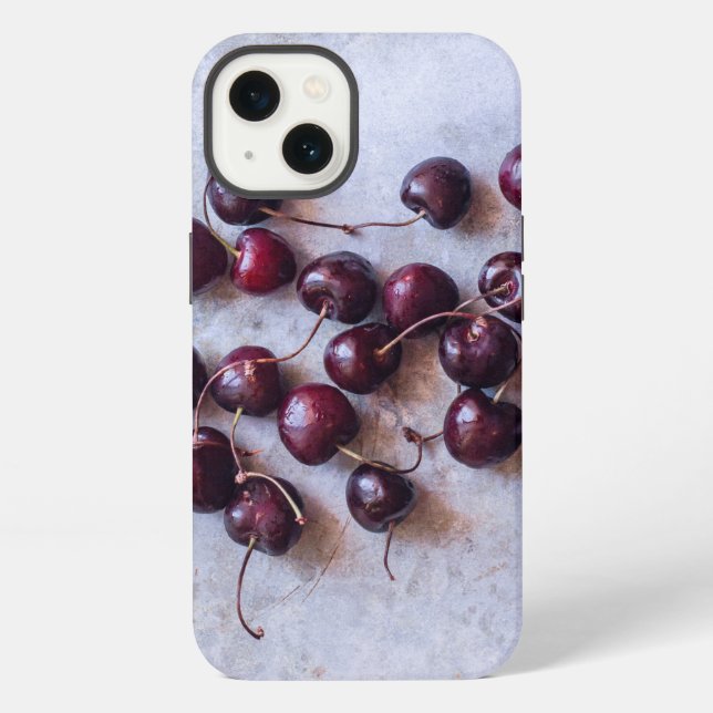 Coque iPhone Cerises (Verso)