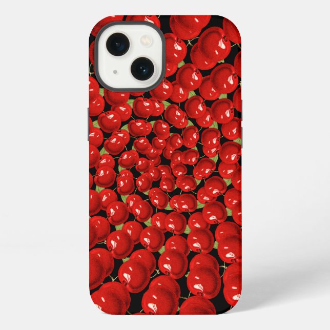 Coque iPhone Cerises Fibonacci One (Verso)