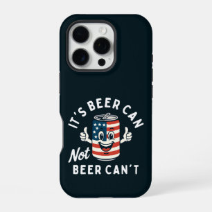 Coque iPhone 16 Pro C'est Bière Peut Pas Bière Peut Pas Drôle Fête Boi