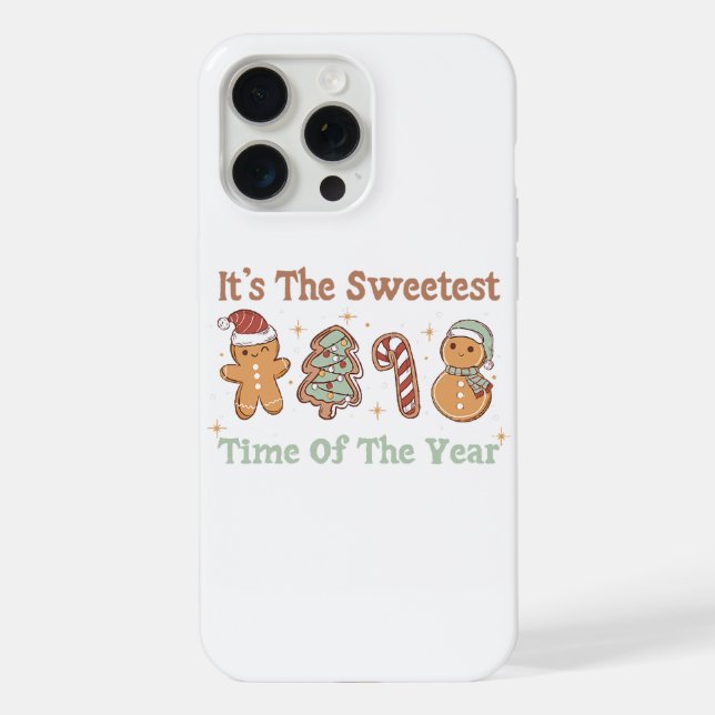 Coque iPhone C'est la période la plus douce de l'année Mignon d (Verso)