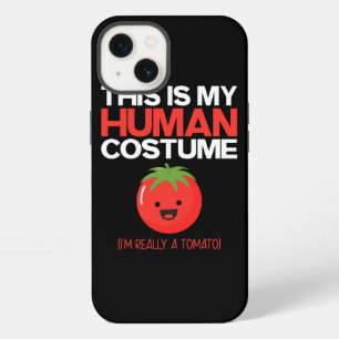 Etui iPhone 13 C'Est Mon Costume Humain Je Suis Vraiment Une Toma