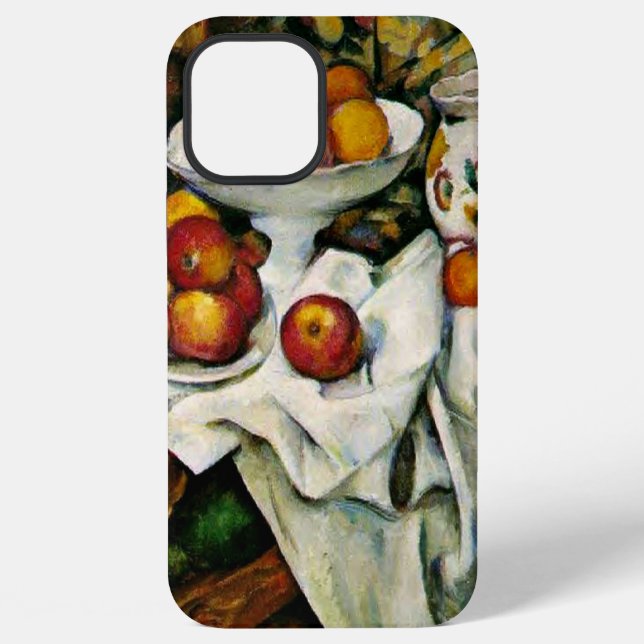 Coque iPhone Cezanne - Pommes et Oranges (Verso)