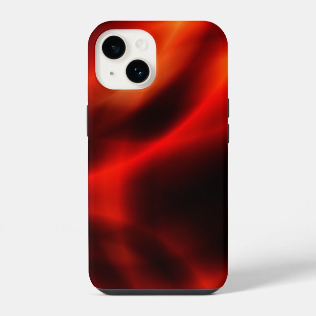 Coque iPhone Chaîne de lave moulée (Verso)