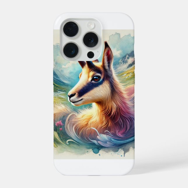 Coque iPhone Chamois in the Alpine Light 061024AREF130 - Waterc (Verso)