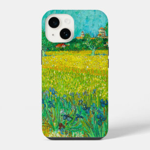 Coque Pour iPhone 14 Champ aux iris près d'Arles de Van Gogh