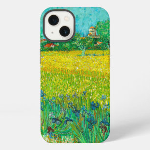 Etui iPhone 13 Champ aux iris près d'Arles de Van Gogh