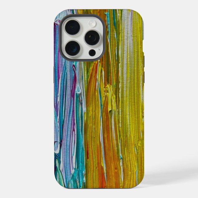 Coque iPhone Champ de fleurs peigné Art (Verso)