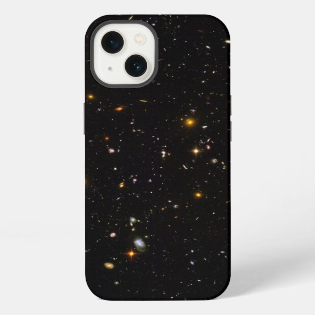 Coque iPhone Champ ultra-profond de l'espace Hubble (Verso)