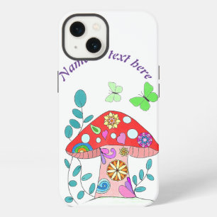 Etui iPhone 13 Champignon amusant coloré