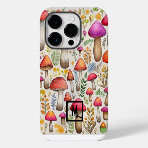 Coque Pour iPhone 14 Plus Champignon botanique