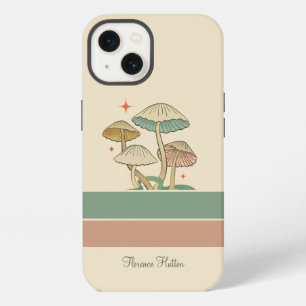 Etui iPhone 13 Champignon d'art vintage 