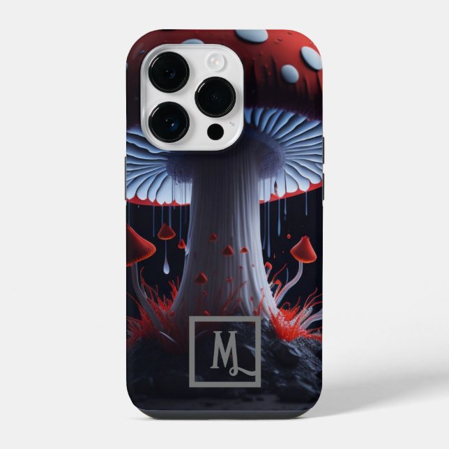 Coque iPhone Champignon Fantastique (Verso)