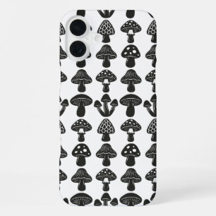 Coque iPhone 16 Plus Champignons