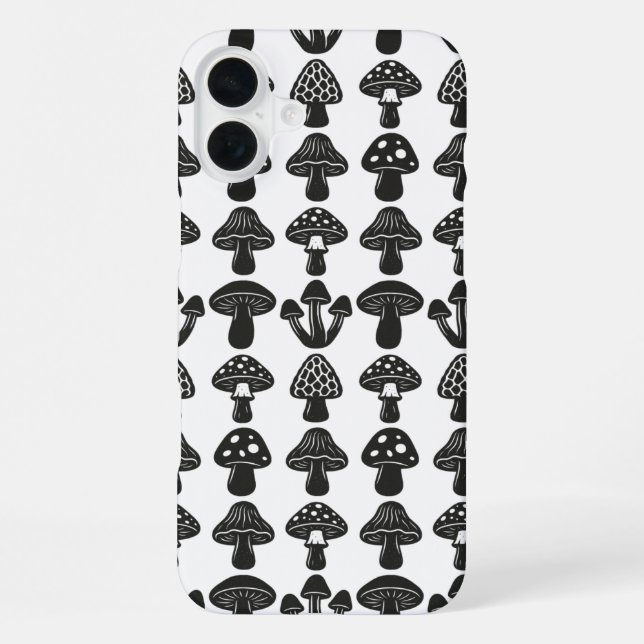 Coque iPhone Champignons (Verso)