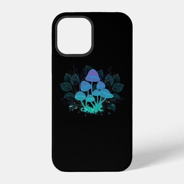 Coque iPhone Champignons dans les buissons (Verso)