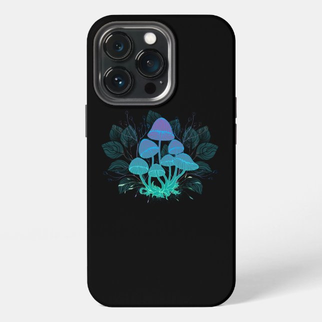 Coque iPhone Champignons dans les buissons (Dos)