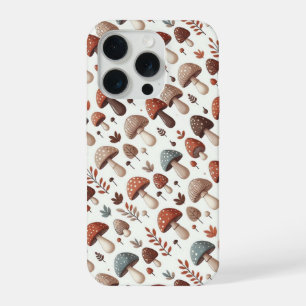 Coque iPhone 15 Pro Champignons en Marche