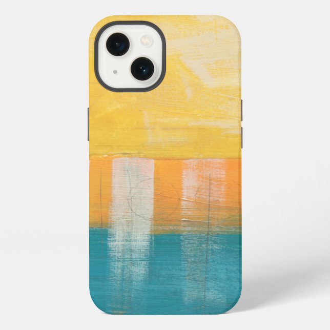 Coque iPhone Champs d'agrumes I (Verso)