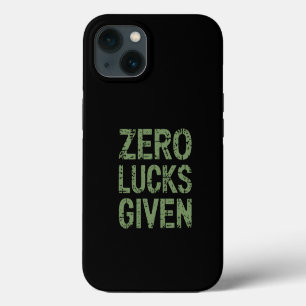 Etui iPhone 13 Chance zéro pour la Saint-Patrick hilarante