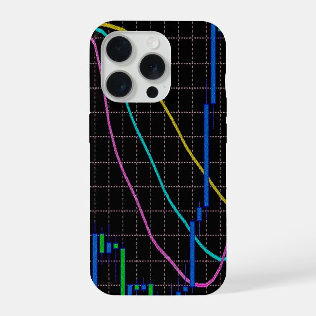 Coque iPhone Chandelier graphique stock marché (Verso)