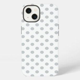 Etui iPhone 13 Changer les points polka gris en n'importe quelle