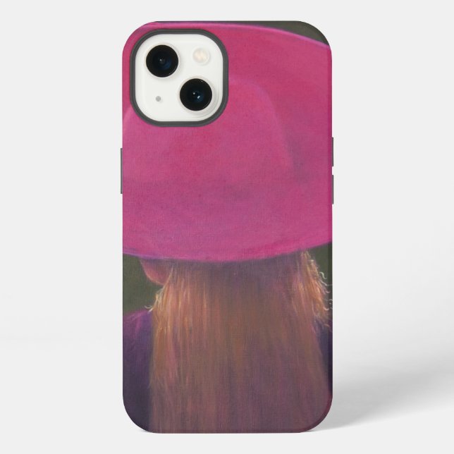 Coque iPhone Chapeau rose 2014 (Verso)