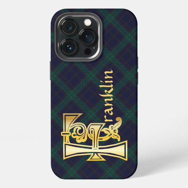 Coque iPhone Chapiteau décoratif botanique médiéval F (Dos)
