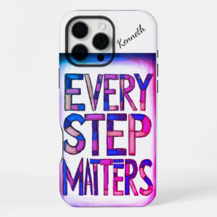 Coque iPhone 16 Pro Max Chaque étape est importante dans l'art vibrant.