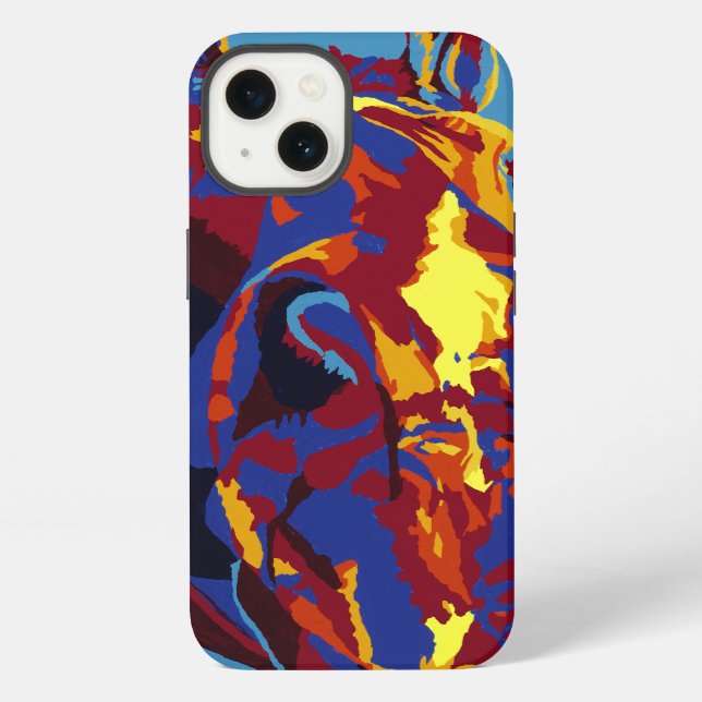 Coque iPhone Char - Nez de Cheval Ça Sent Tout (Verso)