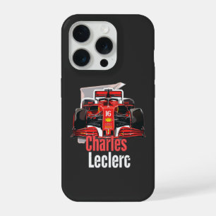 Coque iPhone 15 Pro Charles Leclerc, Formule 1