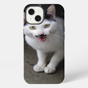 Etui iPhone 13 Chat avec Moustache