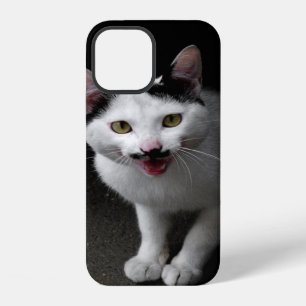 Coque iPhone 12 Chat avec Moustache