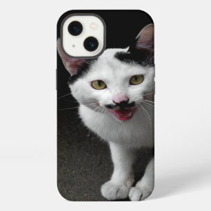 Etui iPhone 13 Chat avec Moustache