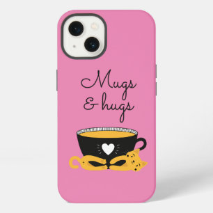 Etui iPhone 13 Chat de cochons et de cochons