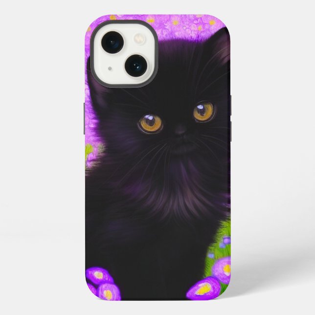 Coque iPhone Chat de Gustav Klimt (Verso)