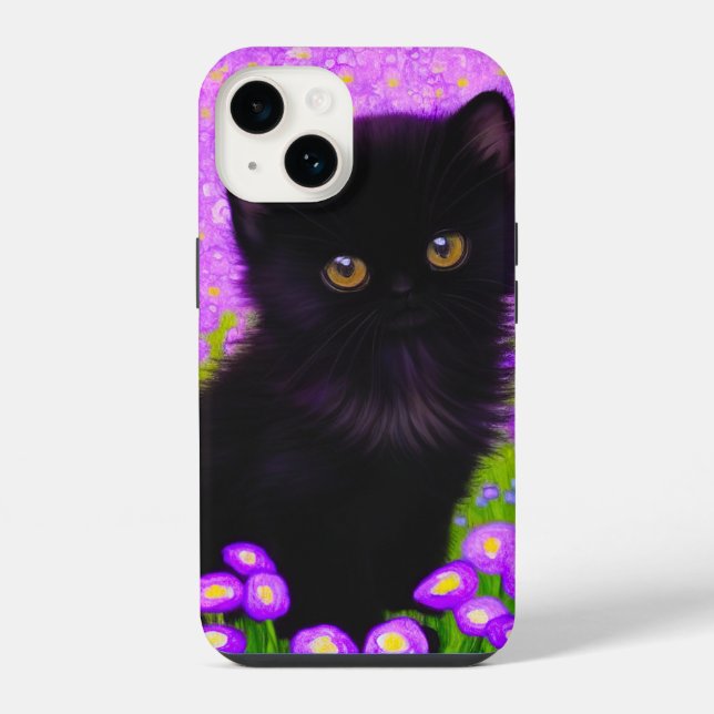 Coque iPhone Chat de Gustav Klimt (Verso)