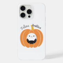 Chat de pumpkin festif et mignon pour Halloween iP