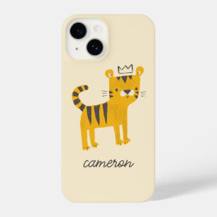 Coque Pour iPhone 14 Chat de tigre sauvage